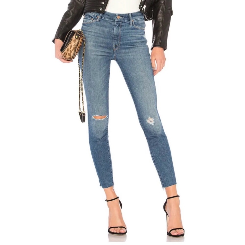 Mother Denim High Waisted Looker
Ankle Fray NWT Size 25 in Wild